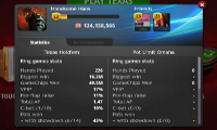 Oyuncu profili - Poker Texas Holdem