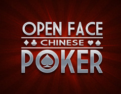 Open-face Chinese poker - logo