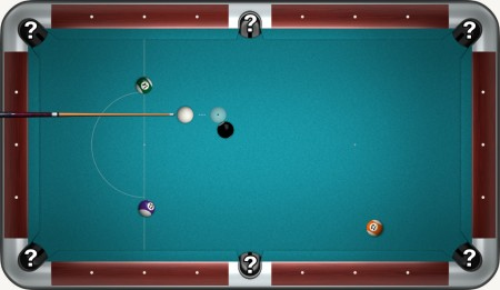 Sticking the last ball in play pool 8.