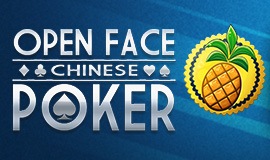 Open Face Chinese Poker: Encontre-me um lugar