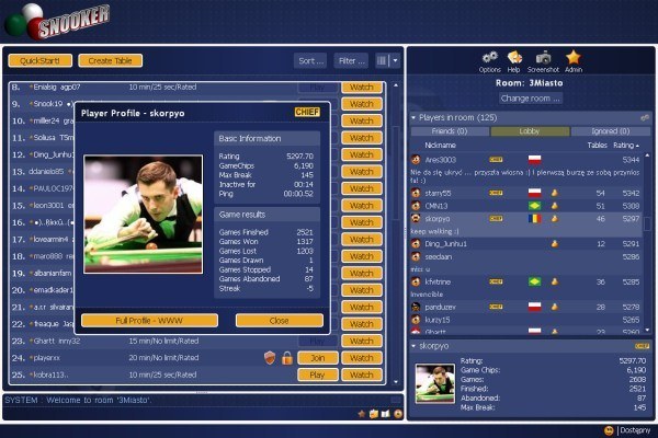 GameDesire - Darmowe Gry Online - snooker, bilard, tysiac,…