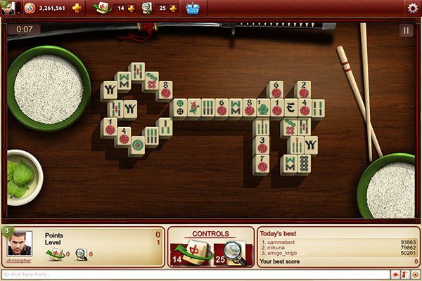 Jogos de Mahjong Solitaire 