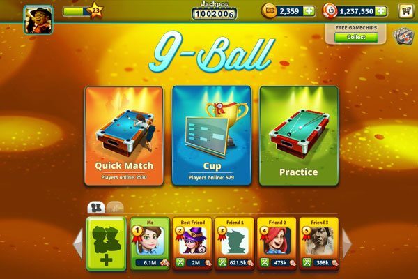 nine balls jogar grátis