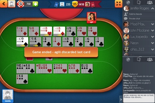 GameDesire Rummy 500, brought to you by