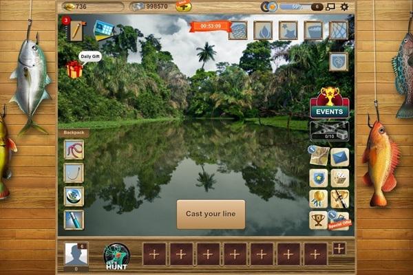 Jogo de pesca on-line no Brasil