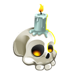 Halloween skull - Soldout