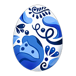 Easter Blue Egg