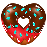 Heart Donut