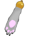 Rabbit's Paw Amulet