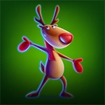 Reindeer Rudolf