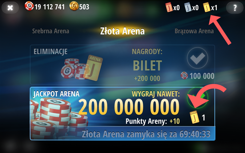 Poker Live Pro - mobile version